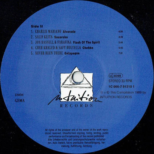 Various : The World Music Album (LP, Comp)