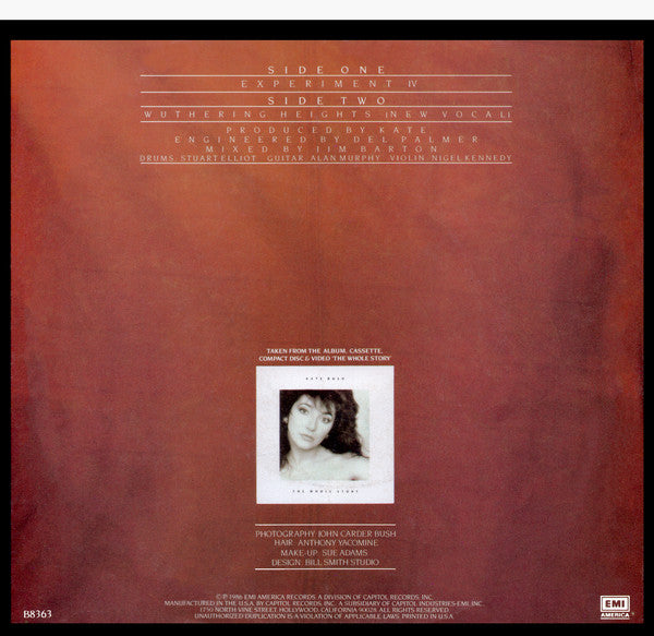 Kate Bush : Experiment IV (7", Single, Promo, Styrene)