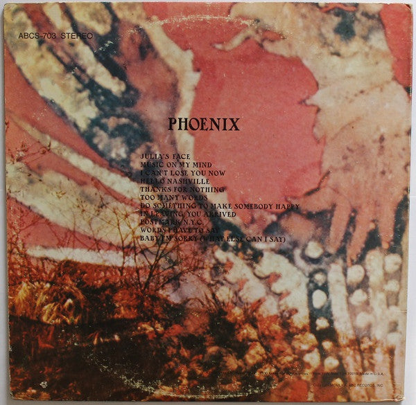 Phoenix (52) : Phoenix (LP, Album, Gat)