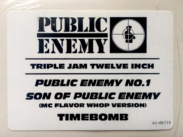 Public Enemy : Public Enemy No. 1 (12")