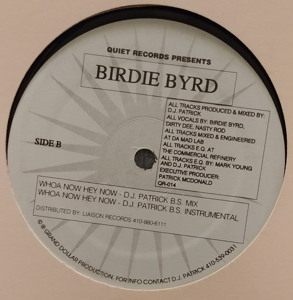 Birdie Byrd : What The F_ _k (12")