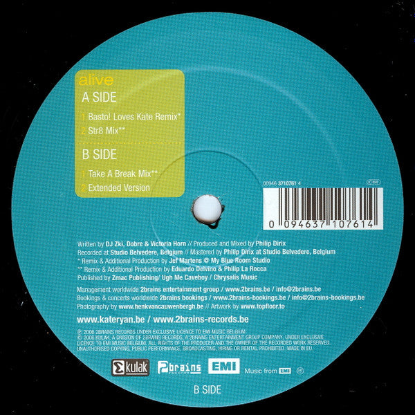 Kate Ryan : Alive (12")