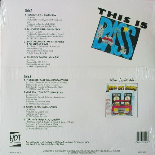 Various : This Is Bass (LP, Comp)