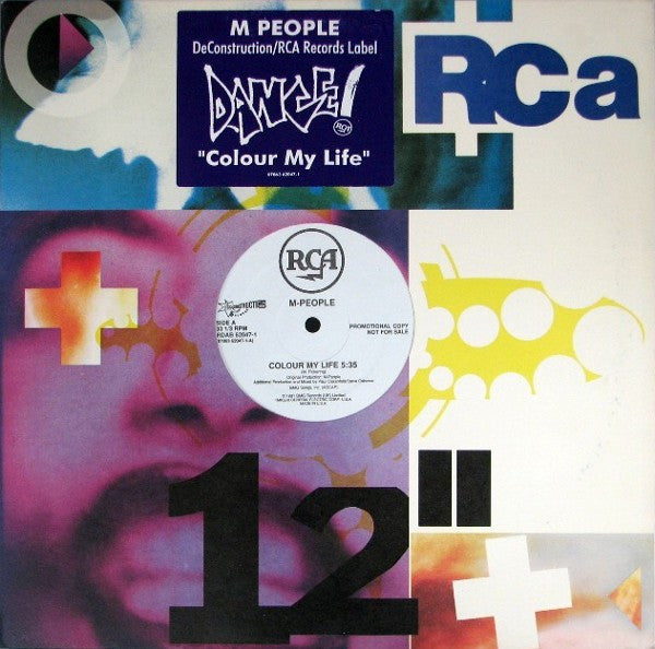 M People : Colour My Life (12", Promo)