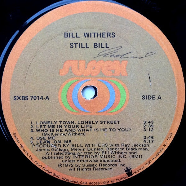 Bill Withers : Still Bill (LP, Album, Son)