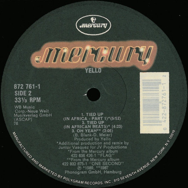 Yello : Tied Up (Remix) (12", Single, 76)