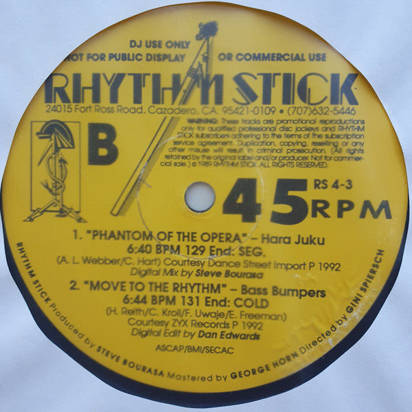 Various : Rhythm Stick 4-3 (2x12", Comp, Promo)