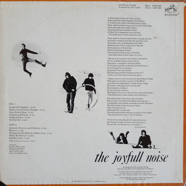 Joyfull Noise : Joyfull Noise (LP, Album, R P)