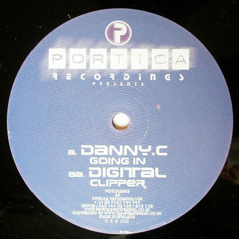 Danny C / Digital : Going In / Clipper (12", S/Edition)