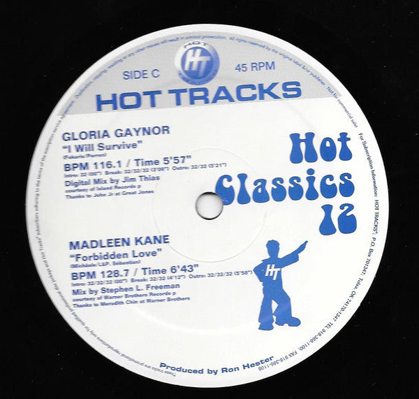 Various : Hot Classics Twelve (3x12", Comp, Promo)