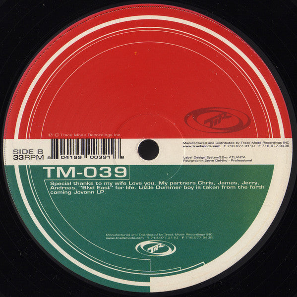 Jovonn : Mo Soul E.P. (12", EP)