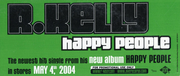 R. Kelly : Happy People (12", Single, Promo)