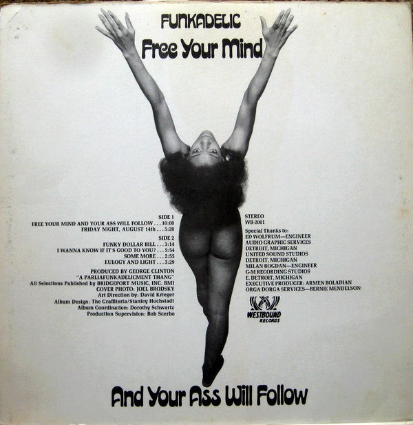 Funkadelic : Free Your Mind And Your Ass Will Follow (LP, Album)