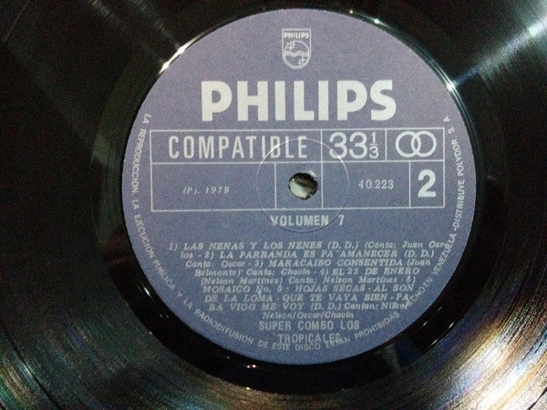 Super Combo Los Tropicales : Volumen 7 (LP)