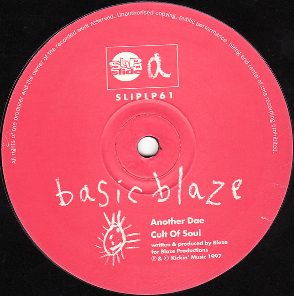 Blaze : Basic Blaze (2x12", Album)