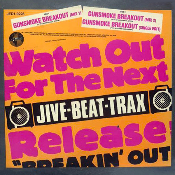 The Willesden Dodgers* : Gunsmoke Breakout (12")