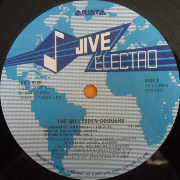 The Willesden Dodgers* : Gunsmoke Breakout (12")
