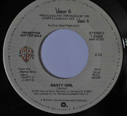 Vanity 6 : Nasty Girl (7", Promo)