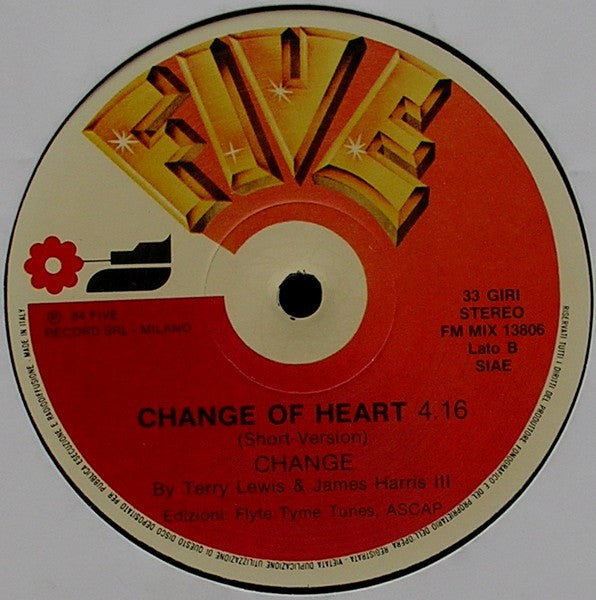 Change : Change Of Heart (12")