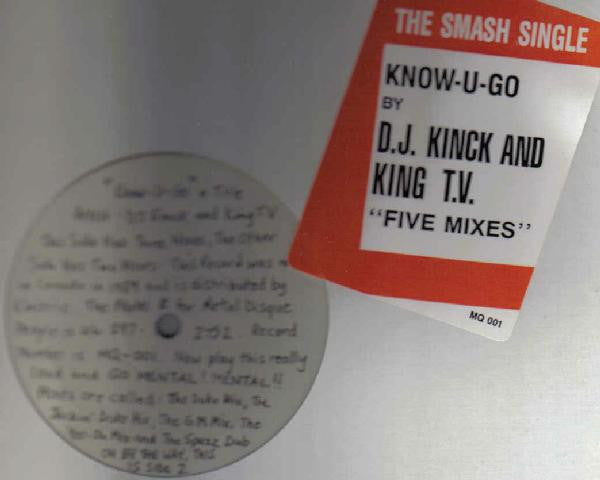 D.J. Kinck & King T.V. : Know-U-Go (12")