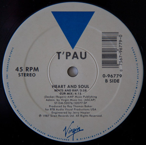 T'Pau : Heart And Soul (12")
