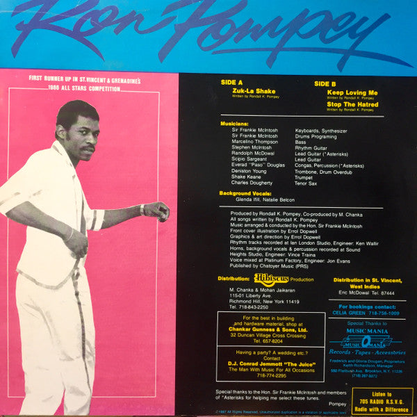 Ron Pompey : Beyond (12")