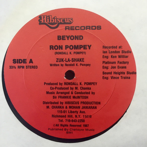 Ron Pompey : Beyond (12")