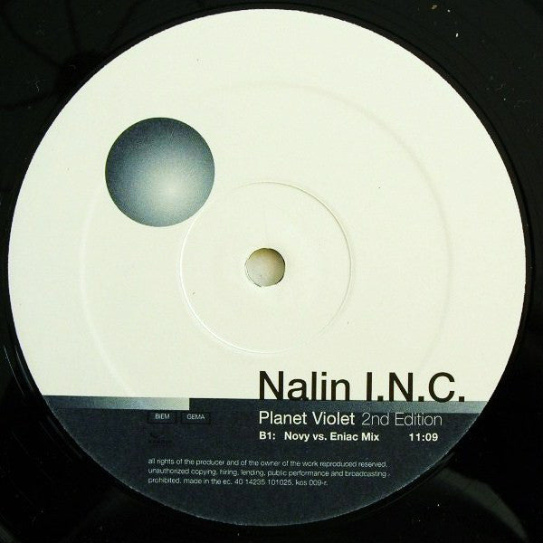Nalin I.N.C.* : Planet Violet (2nd Edition) (12")