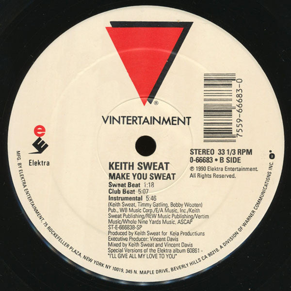Keith Sweat : Make You Sweat (12")