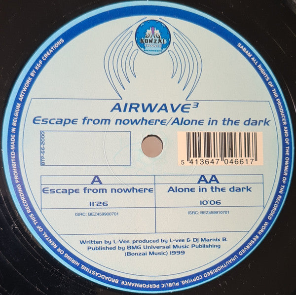 Airwave : Escape From Nowhere (12")