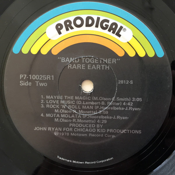 Rare Earth : Band Together (LP, Album)