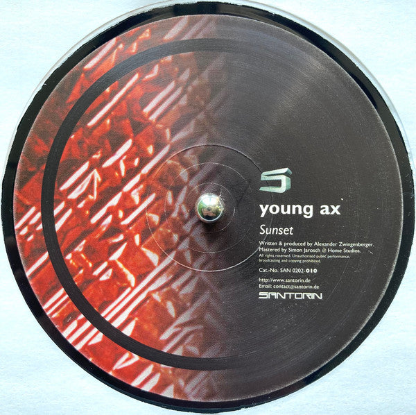 Young Ax : Alone / Sunset (12")