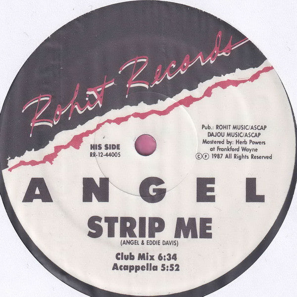 Angel (62) : Strip Me (12")