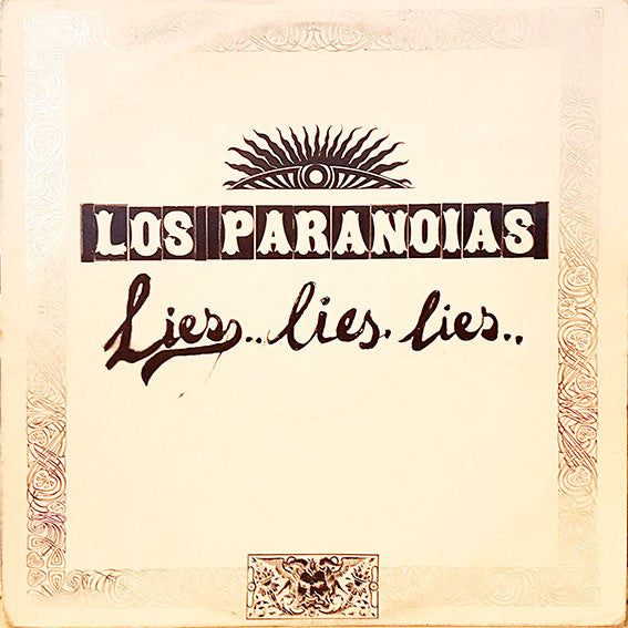 Los Paranoias : Lies, Lies, Lies (12")