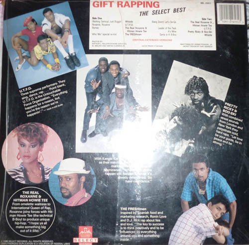 Various : Gift Rapping (The Select Best) (LP, Comp)