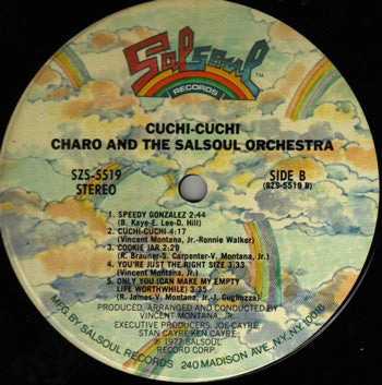 Charo And The Salsoul Orchestra : Cuchi-Cuchi (LP, Album, Ter)