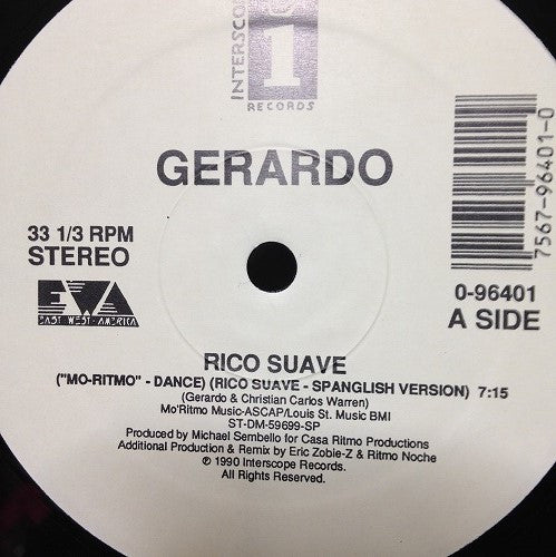 Gerardo : Rico Suave (12")