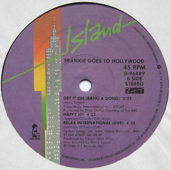 Frankie Goes To Hollywood : Welcome To The Pleasuredome (12", Single, SRC)