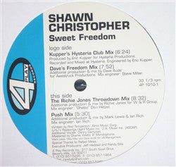 Shawn Christopher : Sweet Freedom - Massive Mix Set Vol. 1 Of 2 (12")