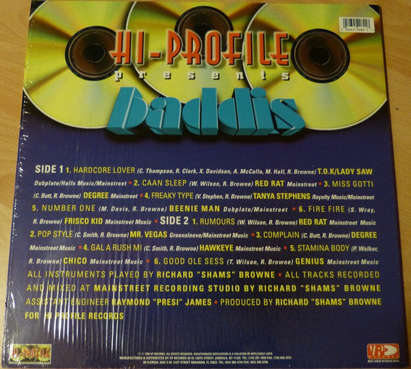 Various : Baddis (LP, Comp)