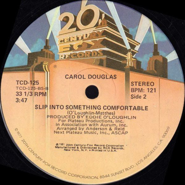 Carol Douglas : My Simple Heart (12")