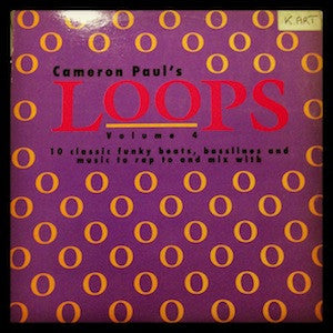 Cameron Paul : Loops Volume 4 (12")