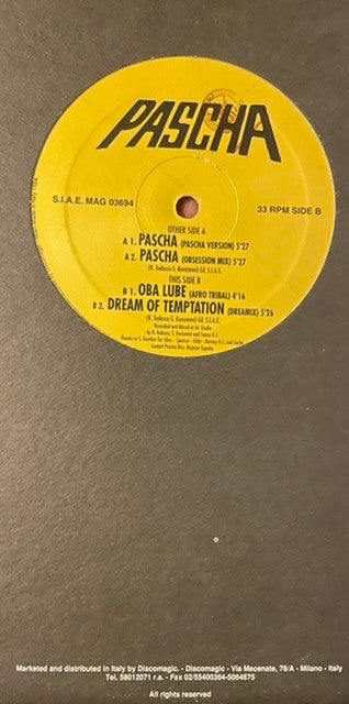 Pascha (2) : Pascha (12")