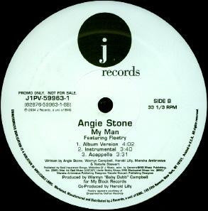 Angie Stone Featuring Snoop Dogg : I Wanna Thank Ya (12", Promo)