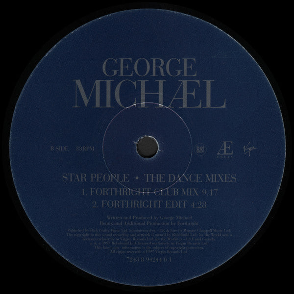 George Michael : Star People '97 (The Dance Mixes) (12")