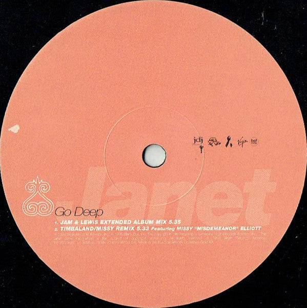 Janet* : Go Deep (12", Single)