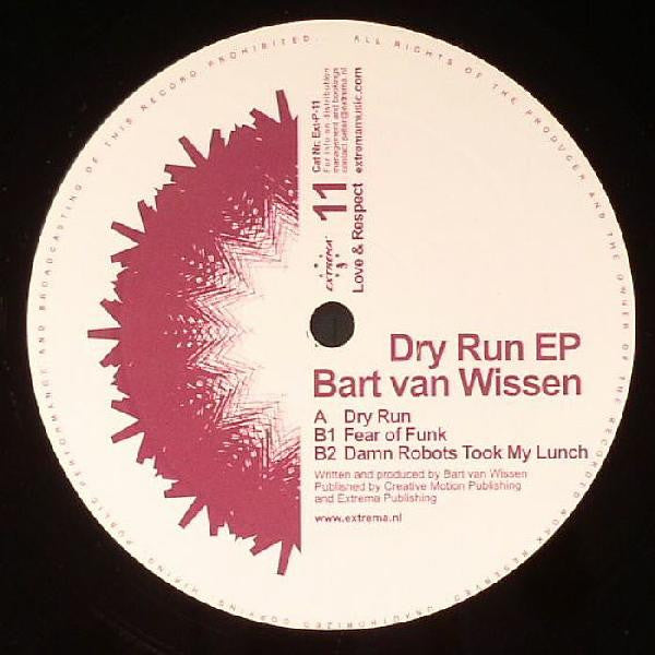 Bart van Wissen : Dry Run EP (12", EP)