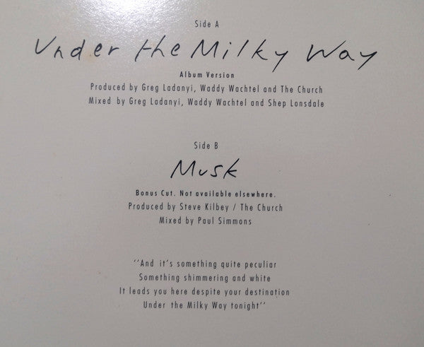 The Church : Under The Milky Way (12")