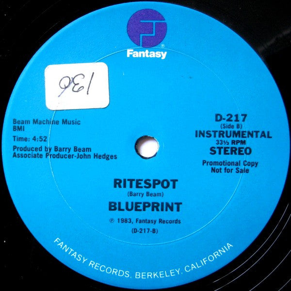 Blueprint (2) : Ritespot (12", Promo)