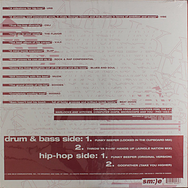 Afrika Bambaataa Presents Time Zone Vs DJ Dara : Afrika Bambaataa Presents Time Zone vs. DJ Dara (12", EP)